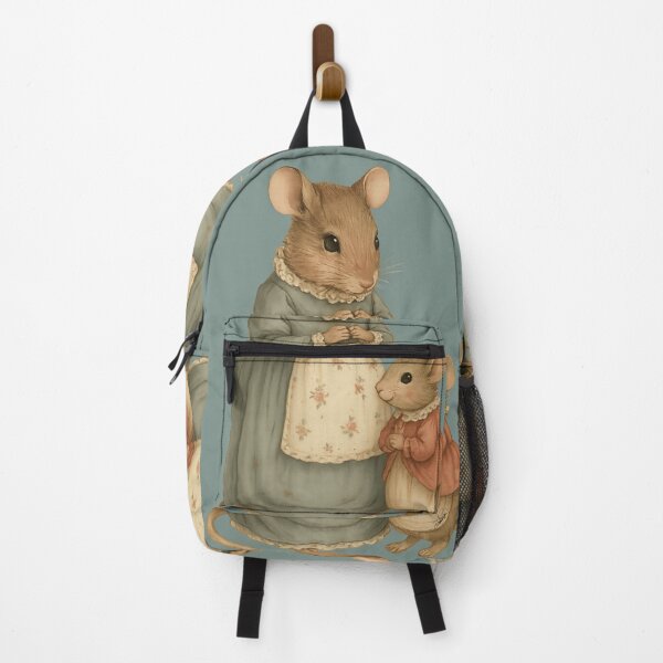Item preview, Vintage Style Mother and Child Mice | Cute Children's Illustration | Classic Anthropomorphic Animals designed and sold by DakotaPoppin.