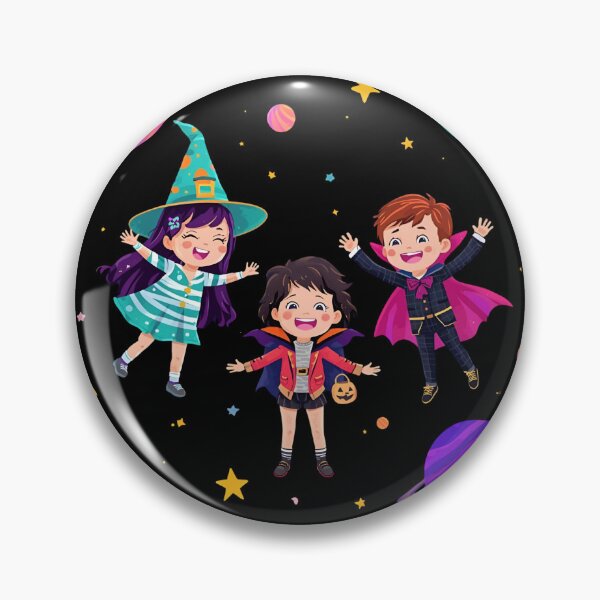 Item preview, Whimsical Space Witches and Monsters designed and sold by ChicTrendz.