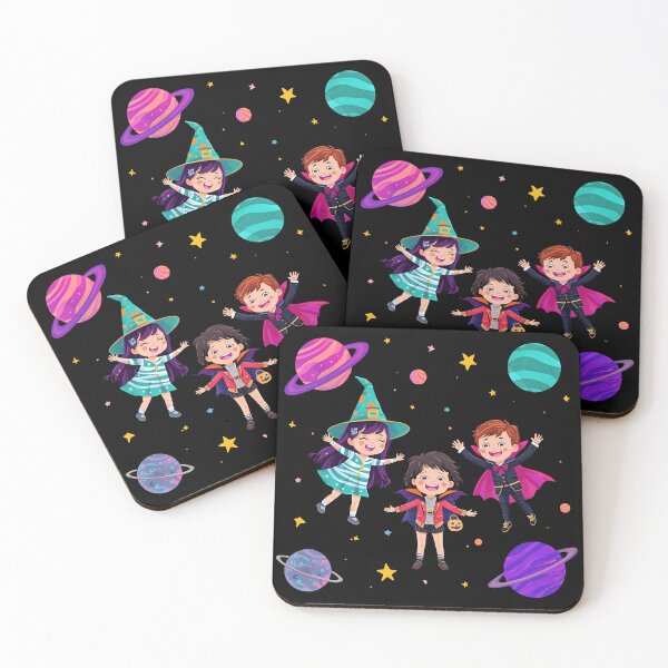 Item preview, Whimsical Space Witches and Monsters designed and sold by ChicTrendz.