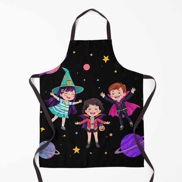 Item preview, Whimsical Space Witches and Monsters designed and sold by ChicTrendz.