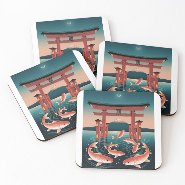 Item preview, Dreams of the Floating Gate /Japon Poster/ designed and sold by AndrewYoko.