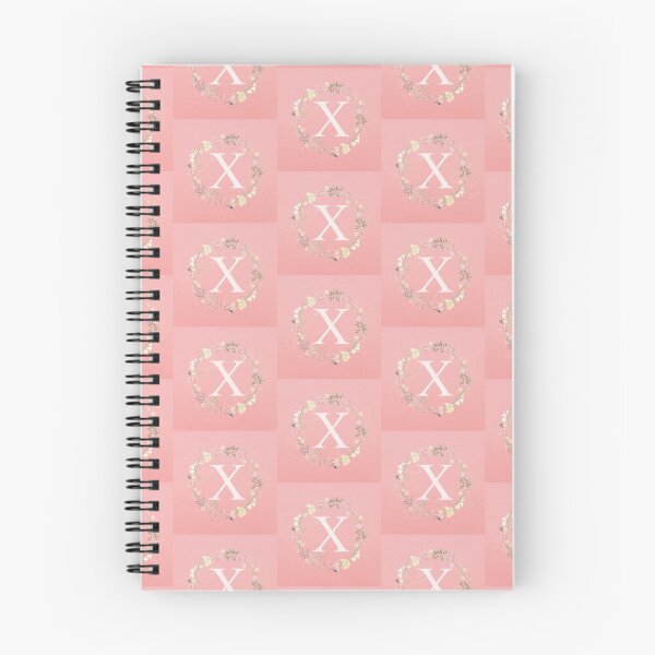 Item preview, Monogram Letter Sticker Cute Gift Floral Circle  X designed and sold by threadsmonkey.