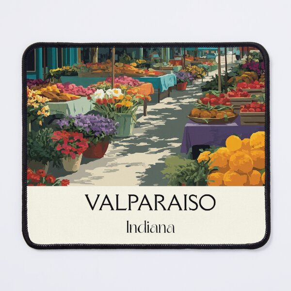 Item preview, Valparaiso Indiana City Trolley | College Town Transit Poster designed and sold by TuncGK.