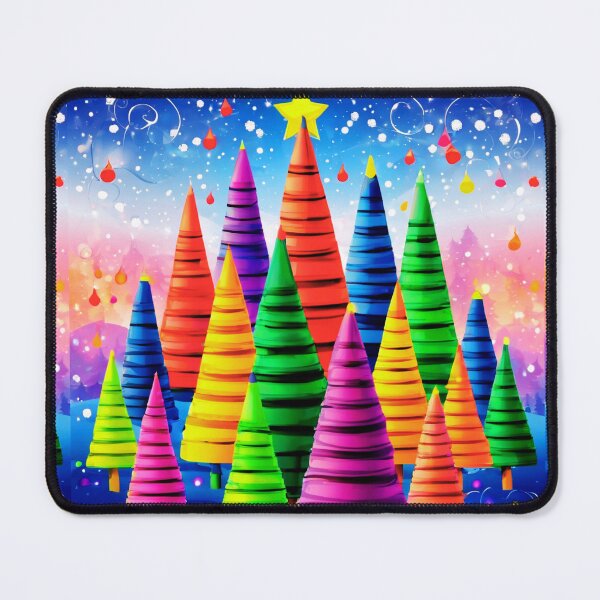 Item preview, Crayon Magic of Christmas Trees. designed and sold by Zofia Sosnecka.