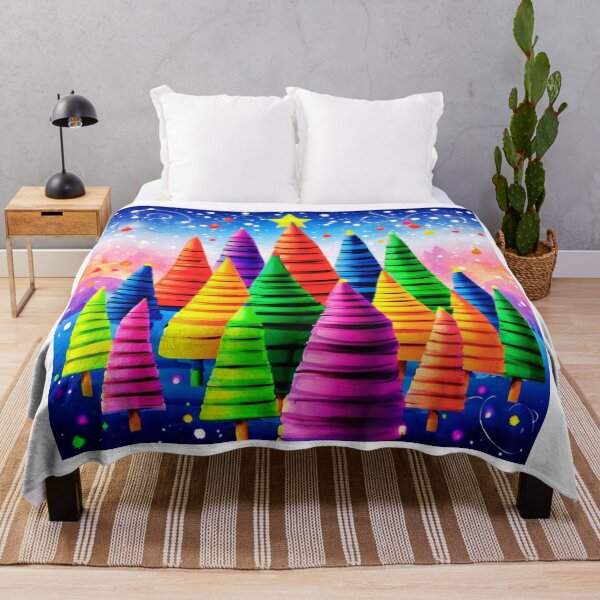 Item preview, Crayon Magic of Christmas Trees. designed and sold by Zofia Sosnecka.