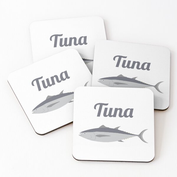 Item preview, Nautical Design Tuna Silhouette Ocean Print Fishing designed and sold by OGSaltySailor.