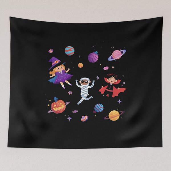 Item preview, Neon Halloween in Outer Space designed and sold by ChicTrendz.