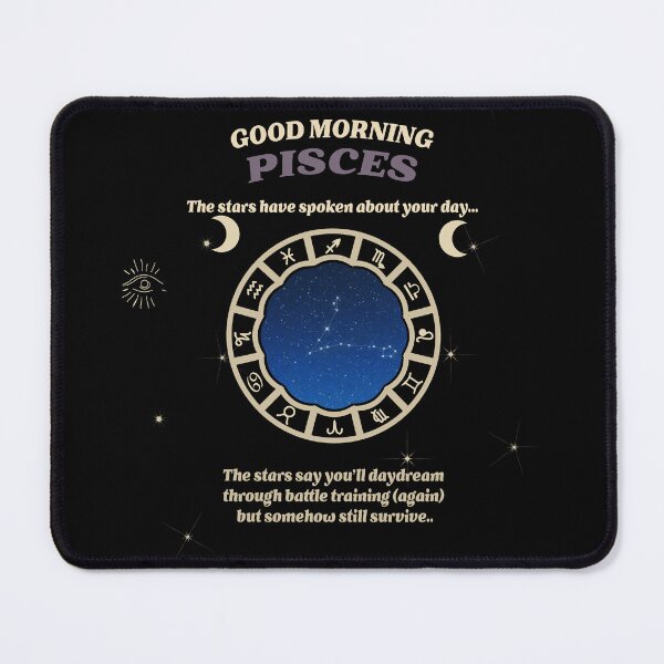 Item preview, Good Morning Pisces – Zodiac Academy Inspired designed and sold by UGLibrary.