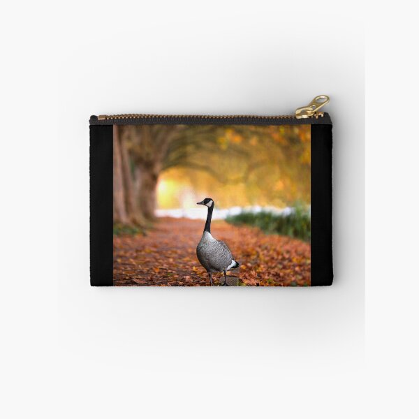 Item preview, Canada goose in autumn at Lake Baldeney by elbvue designed and sold by elbvue.