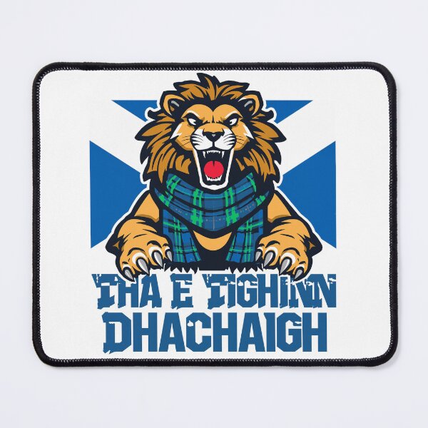 Item preview, Scottish Lion Tha E Tighinn Dhachaigh Design | Scotland Tartan Gaelic Coming Home Heritage Art designed and sold by Loom on the Loch.