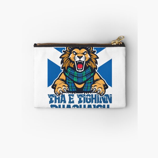 Item preview, Scottish Lion Tha E Tighinn Dhachaigh Design | Scotland Tartan Gaelic Coming Home Heritage Art designed and sold by Loom on the Loch.