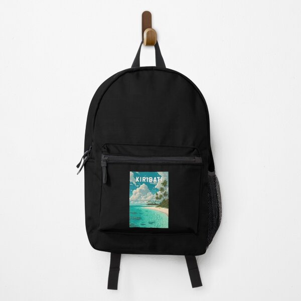 Item preview, Kiribati Illustration Travel Art Vintage designed and sold by KrisSidDesigns.