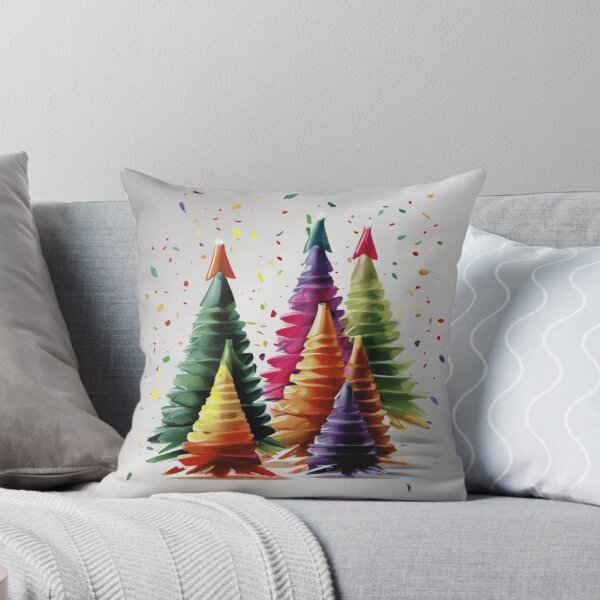 Item preview, Crayon Magic of Christmas Trees. designed and sold by Zofia Sosnecka.