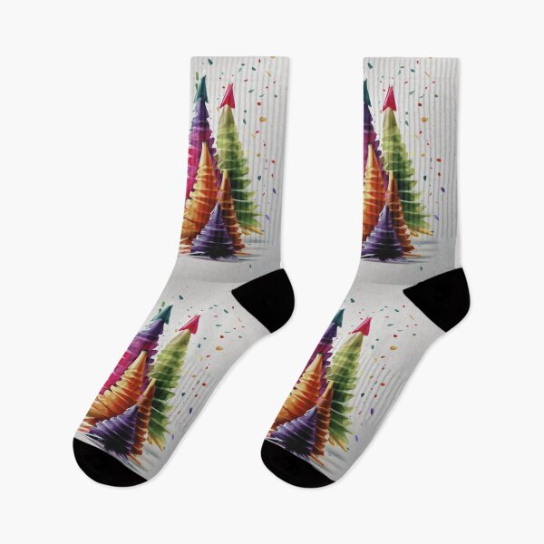 Item preview, Crayon Magic of Christmas Trees. designed and sold by Zofia Sosnecka.