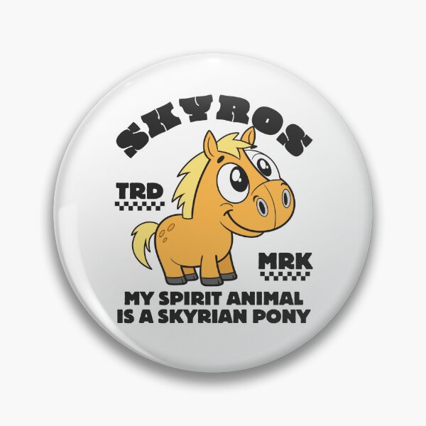 Item preview, Skyros: my spirit animal is a skyrian pony (Skyros Greece) designed and sold by Peerless-Prime.