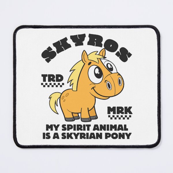 Item preview, Skyros: my spirit animal is a skyrian pony (Skyros Greece) designed and sold by Peerless-Prime.