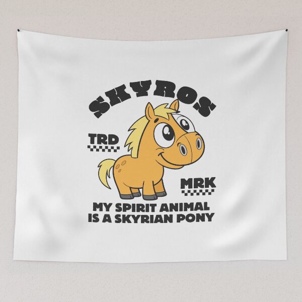 Item preview, Skyros: my spirit animal is a skyrian pony (Skyros Greece) designed and sold by Peerless-Prime.