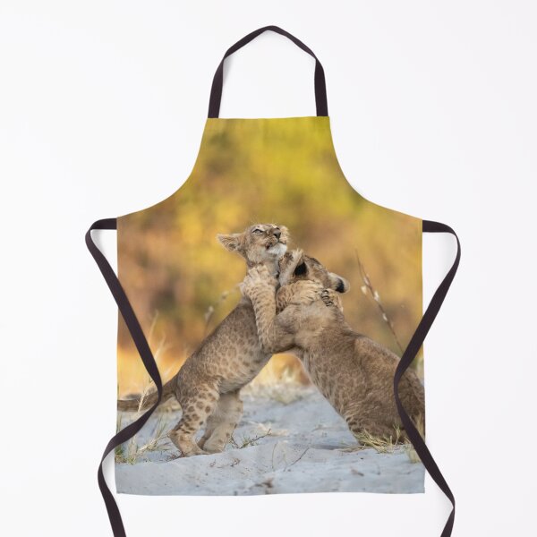 Item preview, Sand School — Lion Cubs Playfight at Dawn, Savuti designed and sold by DavideAntoniani.