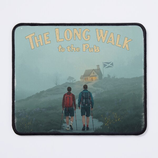 Item preview, Scottish Hiking Long Walk to the Pub Design | Scotland Outdoor Adventure Humor Gift designed and sold by Loom on the Loch.