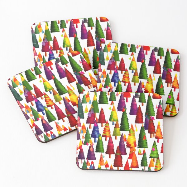 Item preview, Crayon Magic of Christmas Trees. designed and sold by Zofia Sosnecka.
