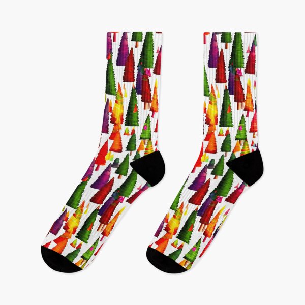 Item preview, Crayon Magic of Christmas Trees. designed and sold by Zofia Sosnecka.
