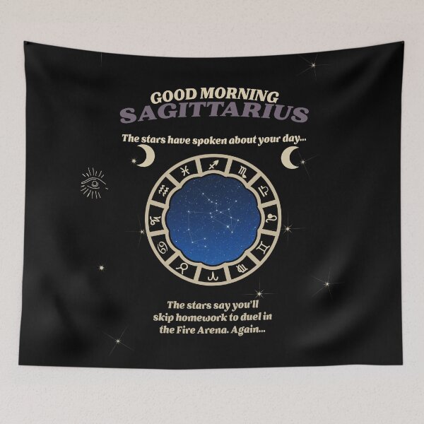 Item preview, Good Morning Sagittarius – Zodiac Academy Inspired designed and sold by UGLibrary.