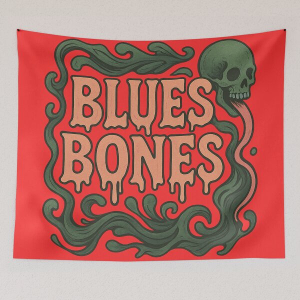 Item preview, Blues Bones - Ephemeral Hues designed and sold by Jani-art-world.