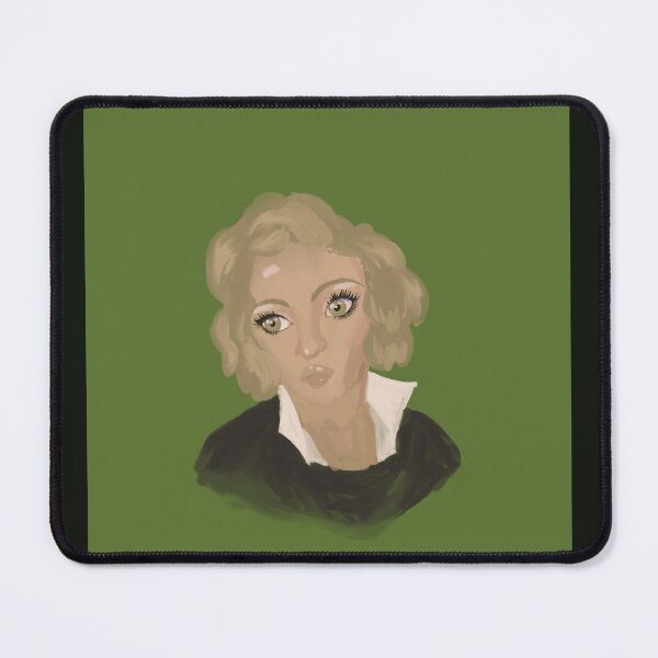 Item preview, Lady’s portrait in greeeeen… designed and sold by Hephzibahlove.