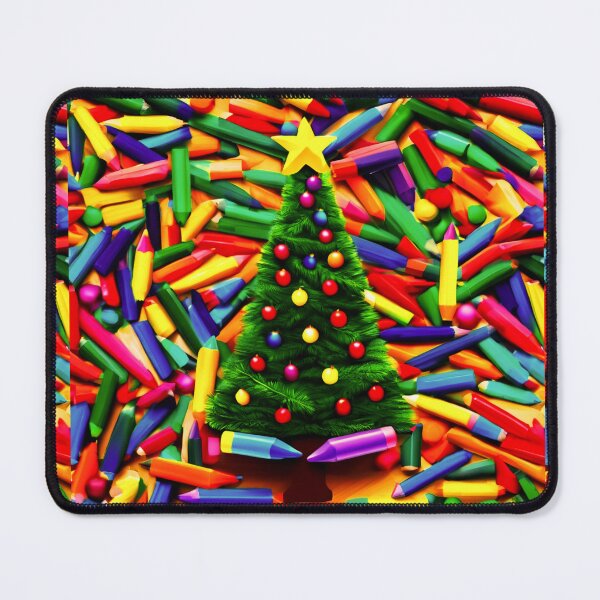 Item preview, Crayon Magic of Christmas Trees. designed and sold by Zofia Sosnecka.