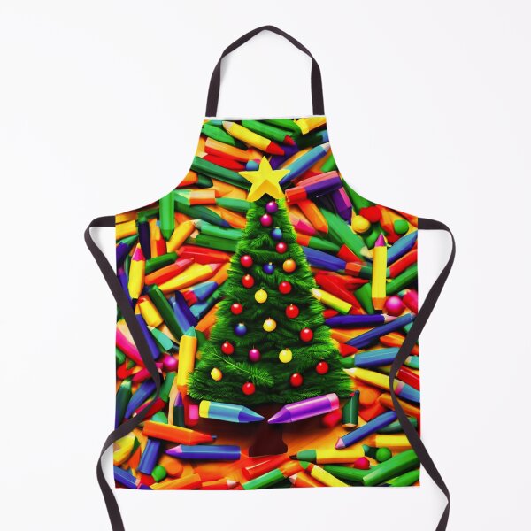 Item preview, Crayon Magic of Christmas Trees. designed and sold by Zofia Sosnecka.