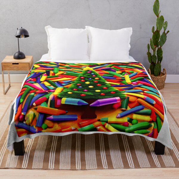 Item preview, Crayon Magic of Christmas Trees. designed and sold by Zofia Sosnecka.