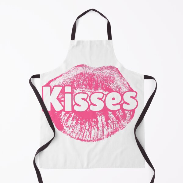Item preview, Hot Pink Kiss Lips Print - Kisses Sticker designed and sold by TheRosyCanvas.
