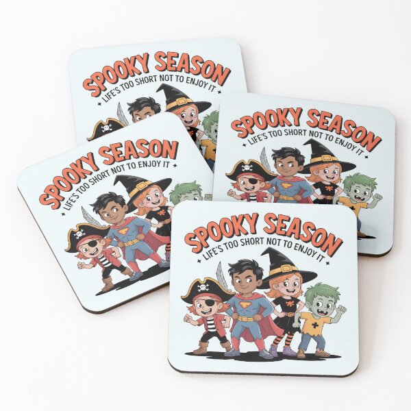Item preview, Spooky Season: Life’s Too Short Not to Enjoy It – Fun Halloween Design designed and sold by Jollys-ArtShop.