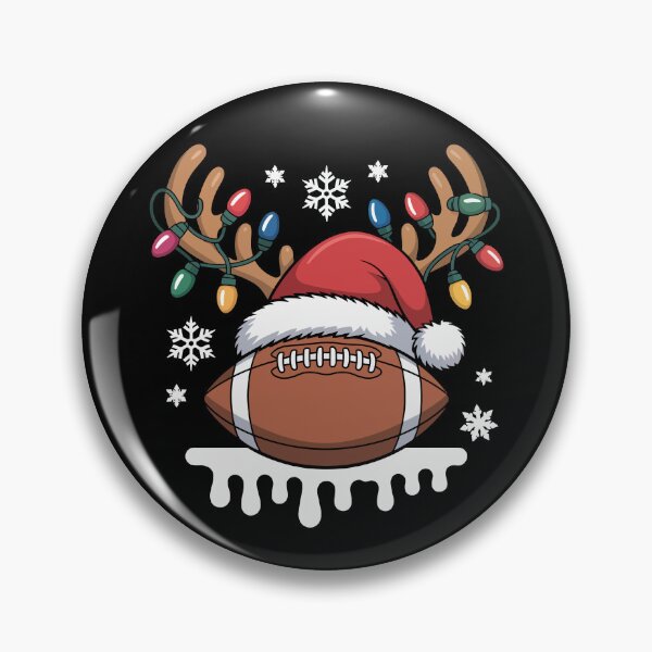 Item preview, christmas footballl ball designed and sold by jkrphoto.