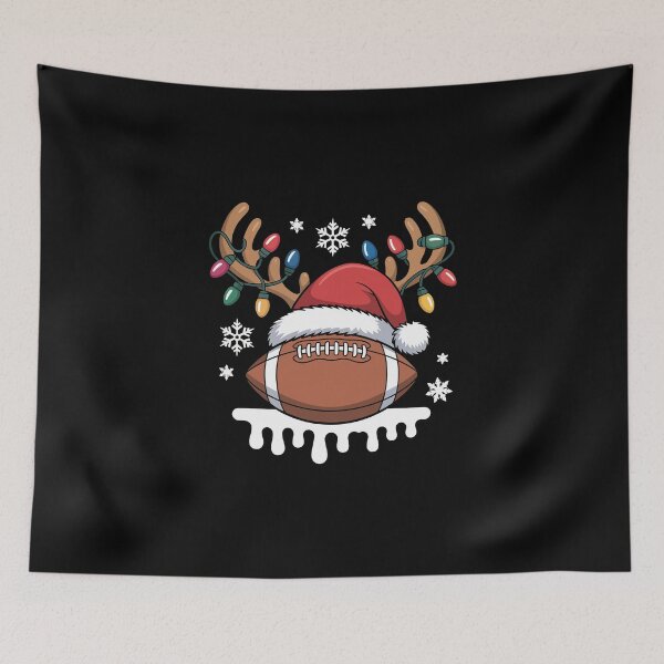 Item preview, christmas footballl ball designed and sold by jkrphoto.