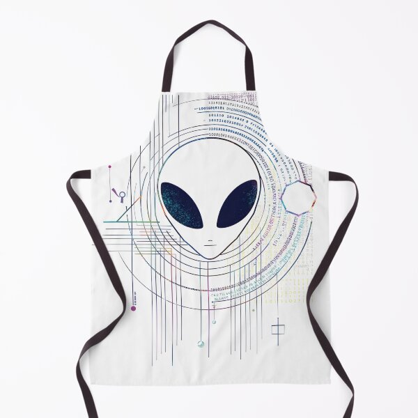 Item preview, Alien Data Transmission Futuristic Crop Circle Code designed and sold by GracePaigePlaza.