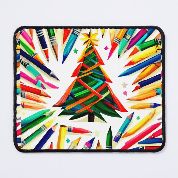 Item preview, Crayon Magic of Christmas Trees. designed and sold by Zofia Sosnecka.