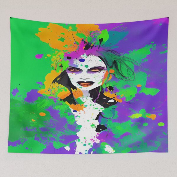 Item preview, Colorful Halloween witch. designed and sold by DaliaSabryTee.