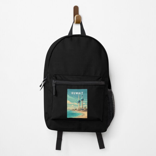 Item preview, Kuwait Illustration Travel Art Vintage designed and sold by KrisSidDesigns.