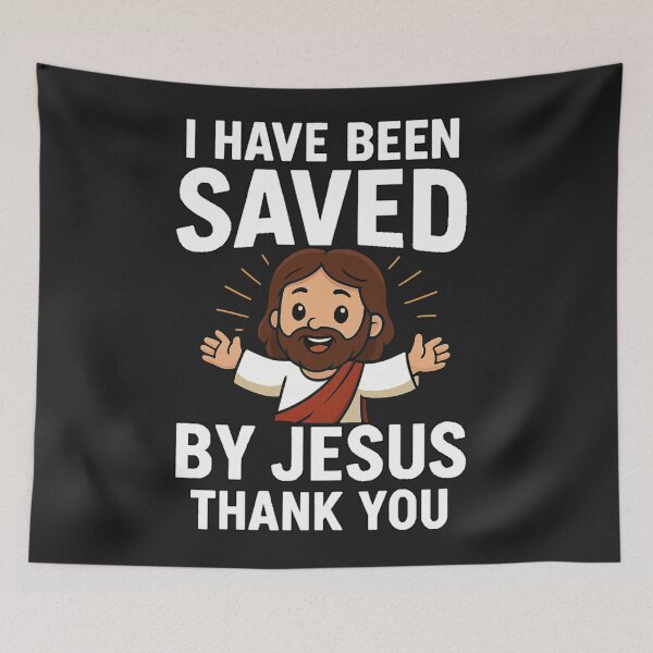Item preview, saved by jesus  designed and sold by JamesDunican.