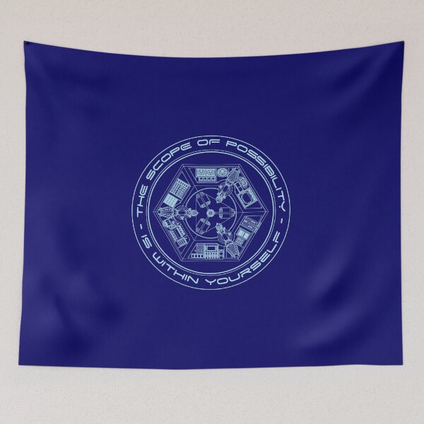 Item preview, Cyberscope-Scope of Possibility_Neon Blue designed and sold by StarkiteVizion.