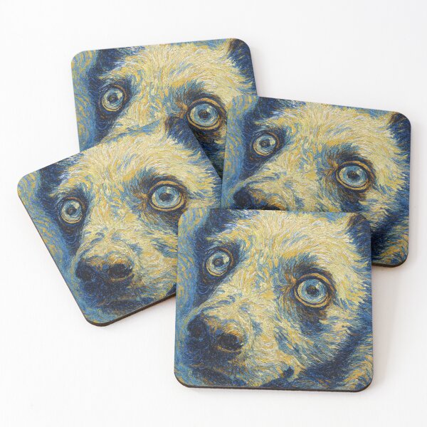 Item preview, Whimsical Dog Portrait – Vibrant Pet Art for Dog Lovers designed and sold by Psycho-Crazy.