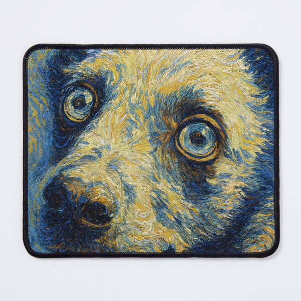 Item preview, Whimsical Dog Portrait – Vibrant Pet Art for Dog Lovers designed and sold by Psycho-Crazy.
