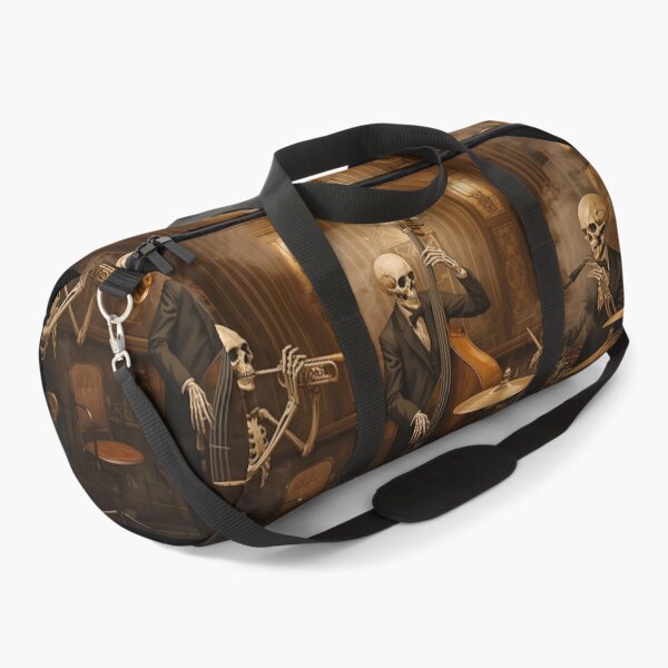 Item preview, Art Deco Skeleton Musicians Performing Jazz designed and sold by ChicTrendz.