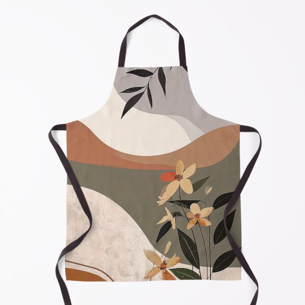 Item preview, Delicate Flowers Abstract Landscape Art designed and sold by Izabelita.