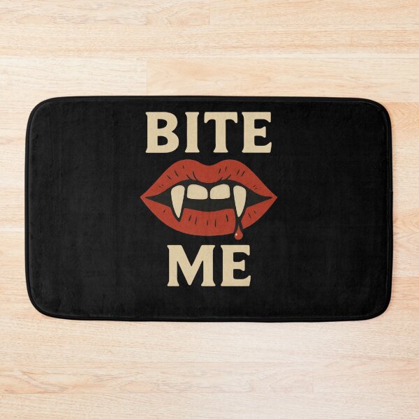 Item preview, Bite Me Bold Vampire Aesthetic Tee Halloween Funny designed and sold by Stanley the Creator.