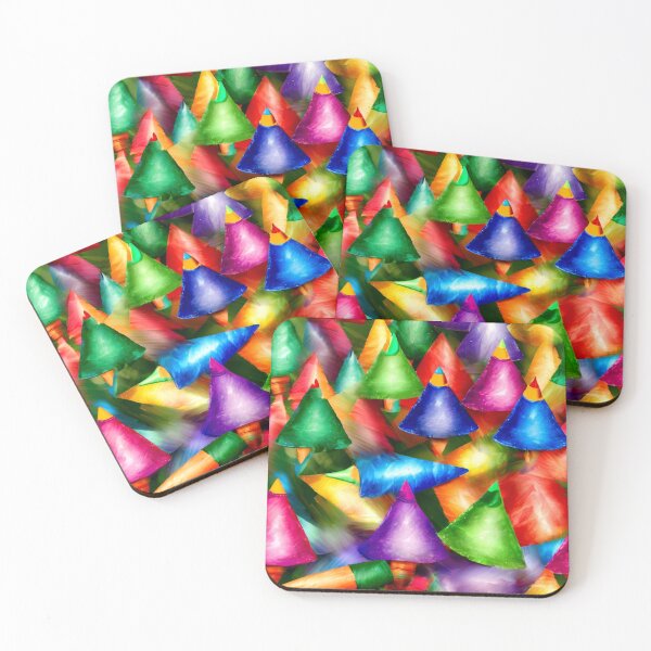 Item preview, Crayon Magic of Christmas Trees. designed and sold by Zofia Sosnecka.