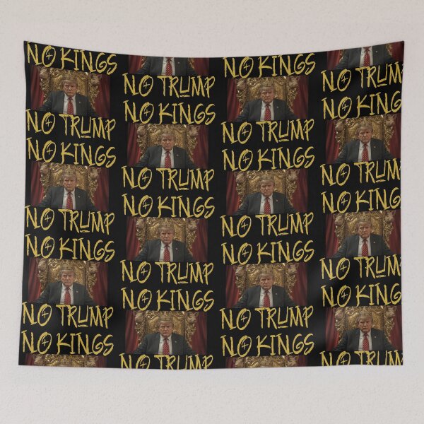 Item preview, NO KINGS - NO TRUMP. Limited Edition NO KINGS Prints #4 designed and sold by Tabu Brand.