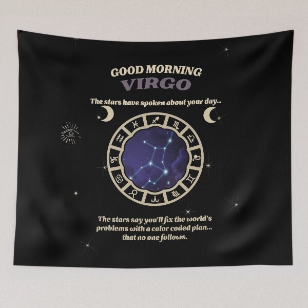 Item preview, Good Morning Virgo – Zodiac Academy Inspired designed and sold by UGLibrary.