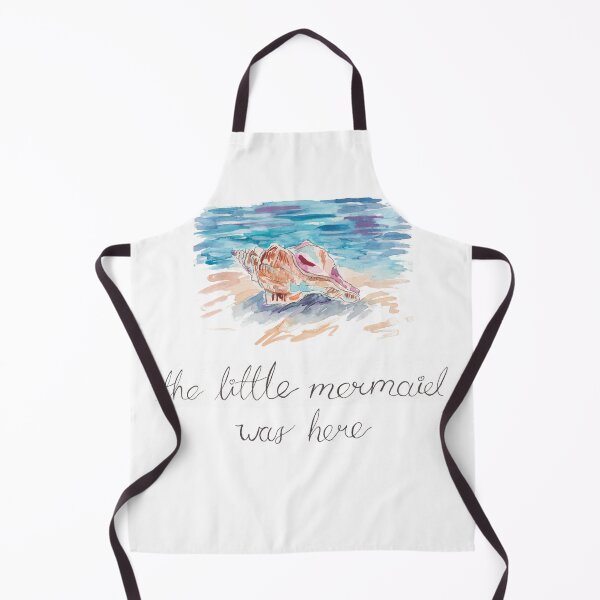 Item preview, The Little Mermaid Was Here Fairytale Seashell designed and sold by The Orangutan Gallery.